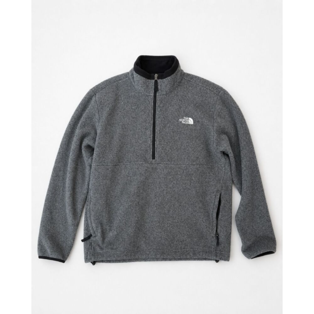 The North Face Men’s Gray Quarter Zip Fleece Pullover Size Large